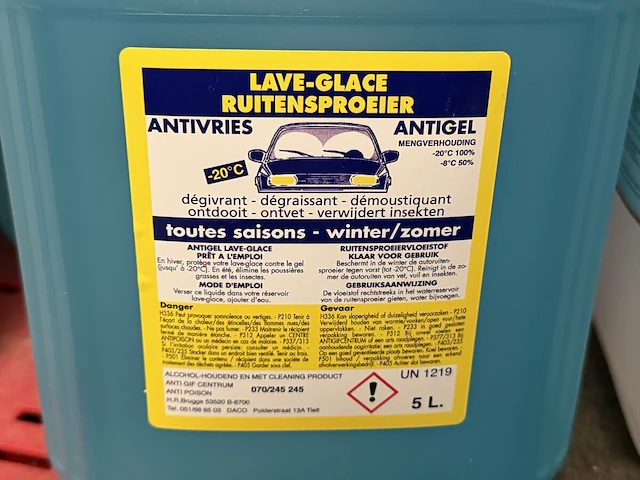 Thinner, aceton, ammoniak, ruitenvloeistof - afbeelding 5 van  5