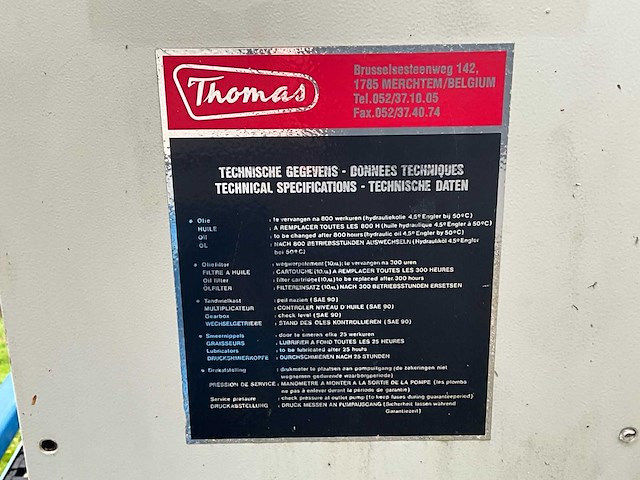 Thomas 120 nwt - 12m luchtwerkplatform - afbeelding 26 van  35