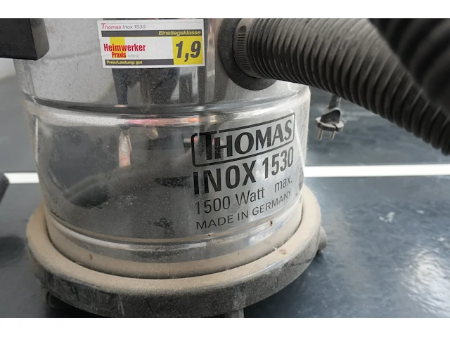 Thomas inox 1530 nat- en droogzuiger 1500w - afbeelding 4 van  4