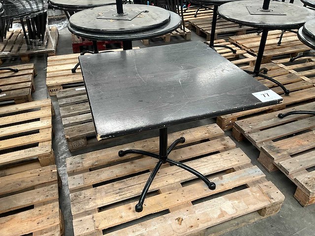 Thonet restauranttafel (5x) - afbeelding 1 van  6
