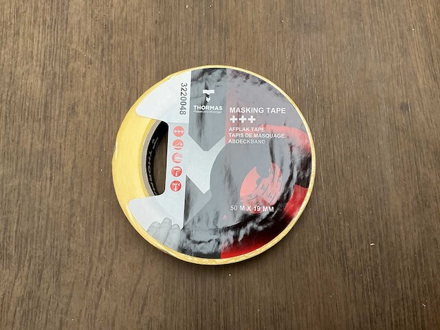 Thormas afplak tape schildersgereedschap (18x) - afbeelding 1 van  2