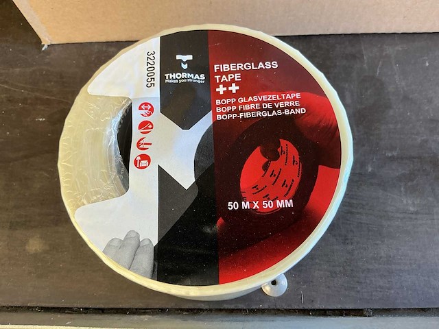 Thormas glasvezel tape (18x) - afbeelding 1 van  1