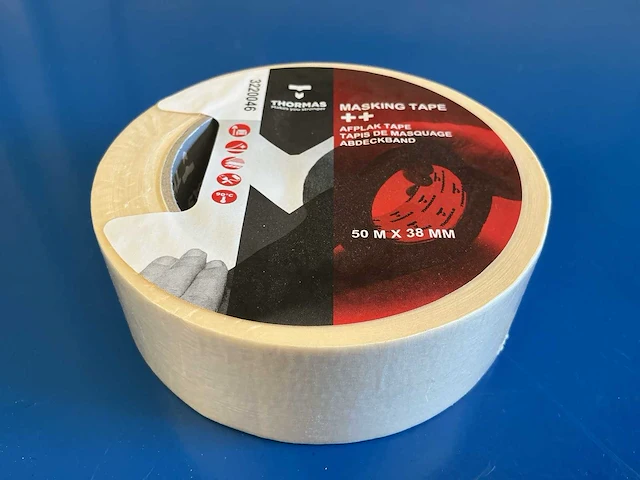 Thormas l 50 meter x b 38 mm schilderstape (20x) - afbeelding 1 van  1