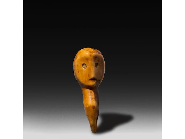 Three bone lega tutimbitimbi or mini phalluses, d.r. congo, h 5 - 6 cm - afbeelding 4 van  6