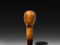 Three bone lega tutimbitimbi or mini phalluses, d.r. congo, h 5 - 6 cm - afbeelding 5 van  6