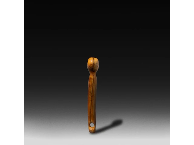 Three bone lega tutimbitimbi or mini phalluses, d.r. congo, h 5 - 6 cm - afbeelding 6 van  6