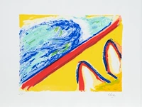 Three lithographs by etienne elias (1936-2007), n° 36/50 24 x 32 cm. (9.44 x 12.59 in.), frame: 51.5 x 59 cm. (20.28 x 23.23 in.) - afbeelding 7 van  14