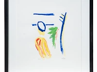 Three lithographs by etienne elias (1936-2007), n° 36/50 24 x 32 cm. (9.44 x 12.59 in.), frame: 51.5 x 59 cm. (20.28 x 23.23 in.) - afbeelding 11 van  14
