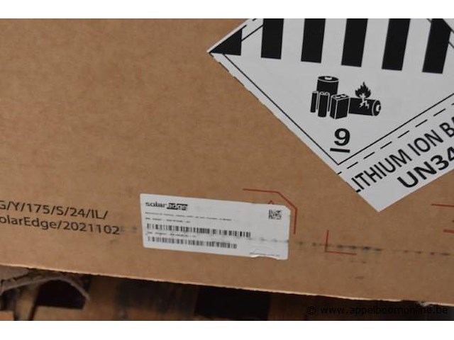 Thuisbatterij, solaredge, se-bath08k-22, werking niet gekend - afbeelding 2 van  2