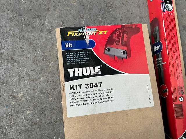 Thule set bagagedrager (3x) - afbeelding 4 van  5