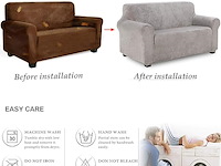 Tianshu fluwelen zachte en dikke sofa hoes - afbeelding 2 van  3