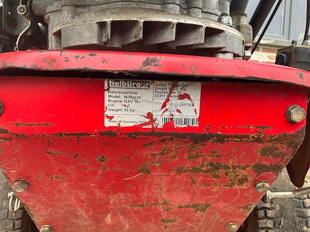 Tielbürger tk38prof veegmachine - afbeelding 9 van  10