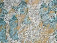 Tien quyet, woman in the rain, 2002, mixed media, 90 x 91 cm. (35.42 x 35.82 in.), frame: 95.5 x 96.5 cm. (37.60 x 37.99 in.) - afbeelding 6 van  6