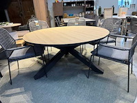 Tierra outdoor - ronde tuintafel met 6 stoelen - afbeelding 1 van  5