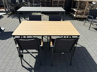 Tierra outdoor - tuintafel met 4 stoelen - afbeelding 1 van  6
