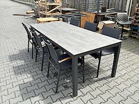 Tierra outdoor tuintafel & 6 stoelen - afbeelding 2 van  5