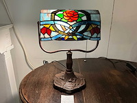 Tiffany bureaulamp - afbeelding 1 van  4