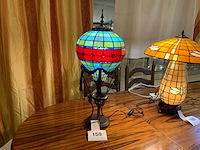 Tiffany tafellamp luchtballon - afbeelding 1 van  5
