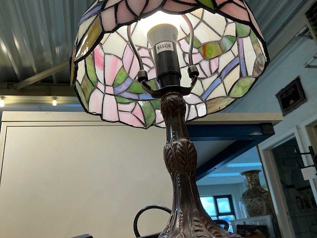 Tiffany tafellamp - afbeelding 4 van  4