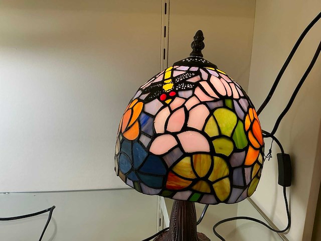 Tiffany tafellamp - afbeelding 2 van  4