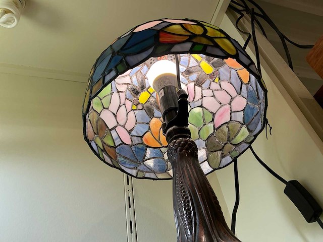 Tiffany tafellamp - afbeelding 4 van  4