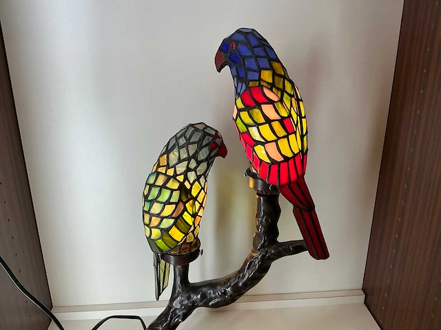 Tiffany tafellamp - afbeelding 2 van  3