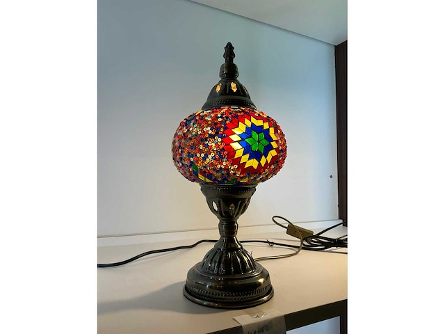 Tiffany tafellamp - afbeelding 3 van  3