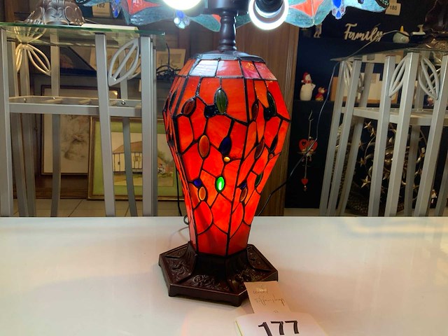 Tiffany tafellamp - afbeelding 4 van  5