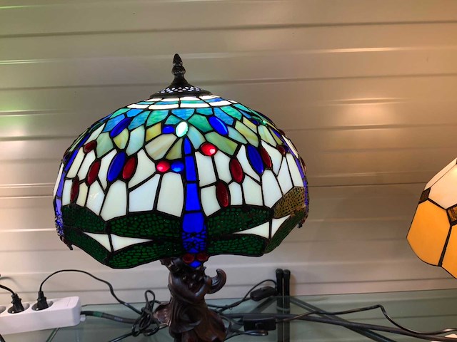 Tiffany tafellamp - afbeelding 2 van  4