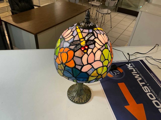 Tiffany tafellamp - afbeelding 2 van  3