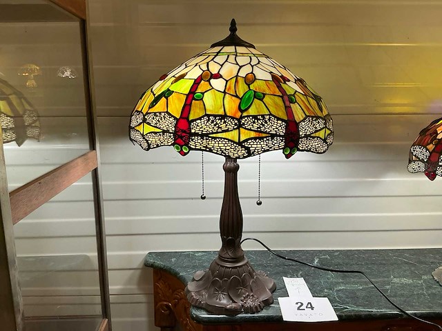 Tiffany tafellamp - afbeelding 1 van  4