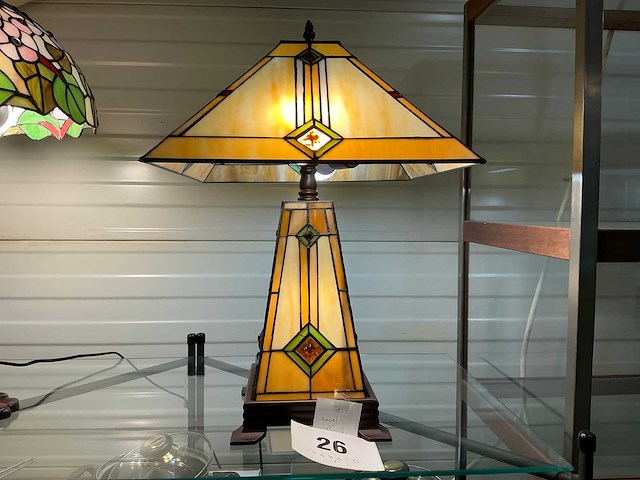 Tiffany tafellamp - afbeelding 1 van  4