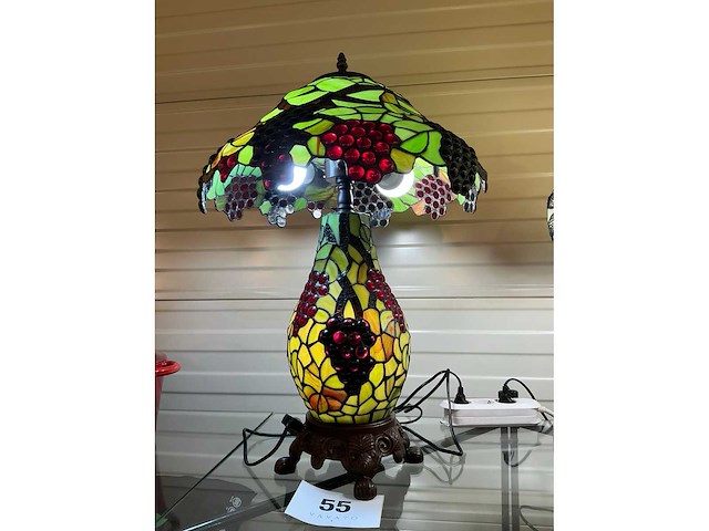 Tiffany tafellamp - afbeelding 3 van  4