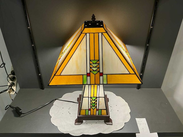 Tiffany tafellamp - afbeelding 2 van  4