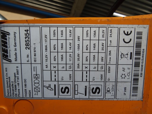 Tig-lasapparaat rehm - afbeelding 4 van  6