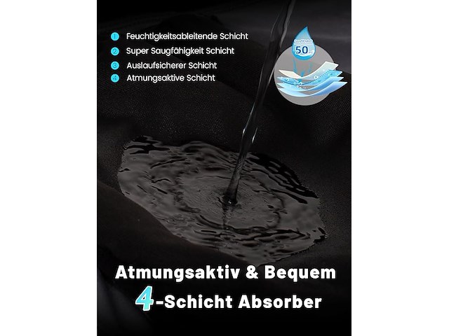 Tiichoo incontinentie-ondergoed voor heren - afbeelding 3 van  4