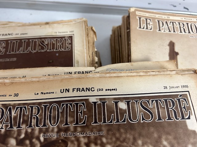 Tijdschriften "le patriotte illustré" plm 100 - afbeelding 2 van  2