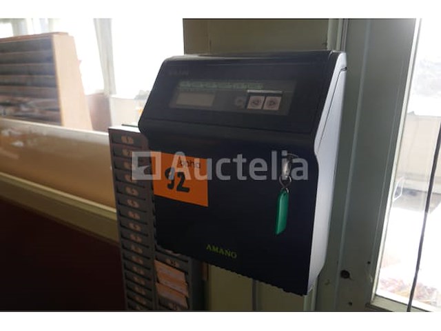 Tijdsregristratiesysteem amano - afbeelding 1 van  3