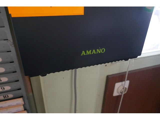 Tijdsregristratiesysteem amano - afbeelding 3 van  4