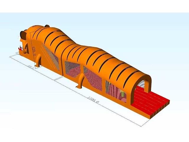 Tijger mega 20m nieuw - afbeelding 1 van  2
