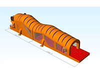 Tijger mega 20m nieuw - afbeelding 1 van  2