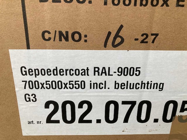 Tilbox vrachtwagen onderbouwkist - afbeelding 7 van  7