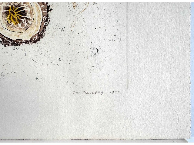 Tim hinterding - let it come down - kleurenets - 50x65cm - 1990 - afbeelding 4 van  8