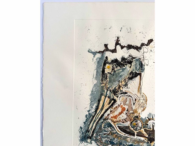Tim hinterding - let it come down - kleurenets - 50x65cm - 1990 - afbeelding 6 van  8