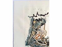 Tim hinterding - let it come down - kleurenets - 50x65cm - 1990 - afbeelding 6 van  8