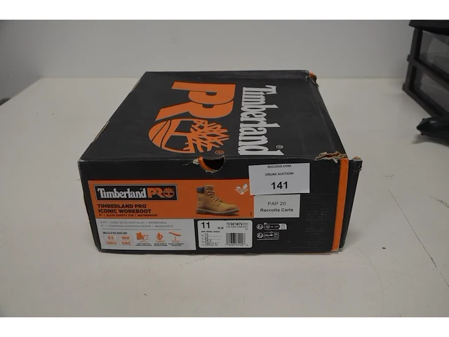 Timberland pro iconic workboot alloy safety toe, waterproof maat 44 nieuw in doos (2) - afbeelding 9 van  9