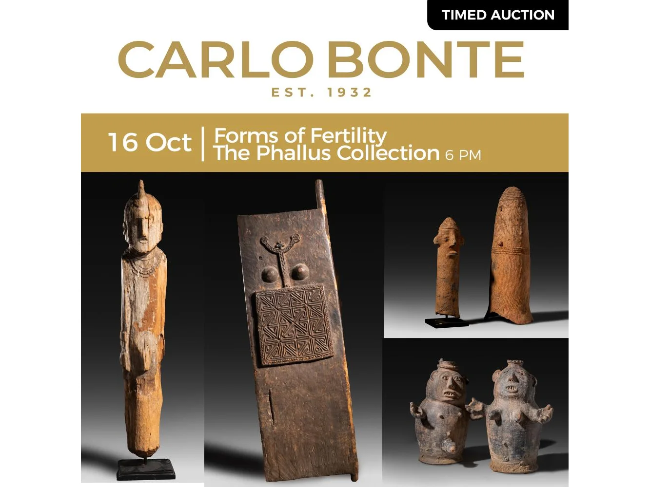 Timed | forms of fertility: the phallus collection | lot 4000 - 4160