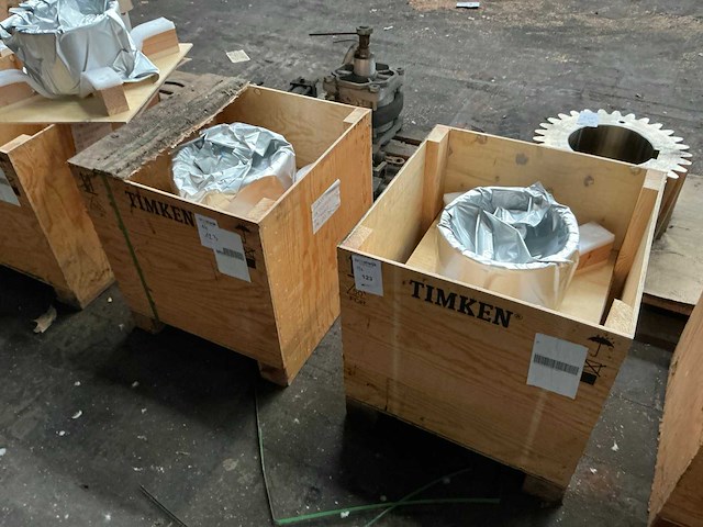 Timken nnu280 kogellager (2x) - afbeelding 1 van  7