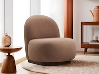 Tina wing chair | beukenhout / spaanplaat | cappuccino - afbeelding 1 van  4