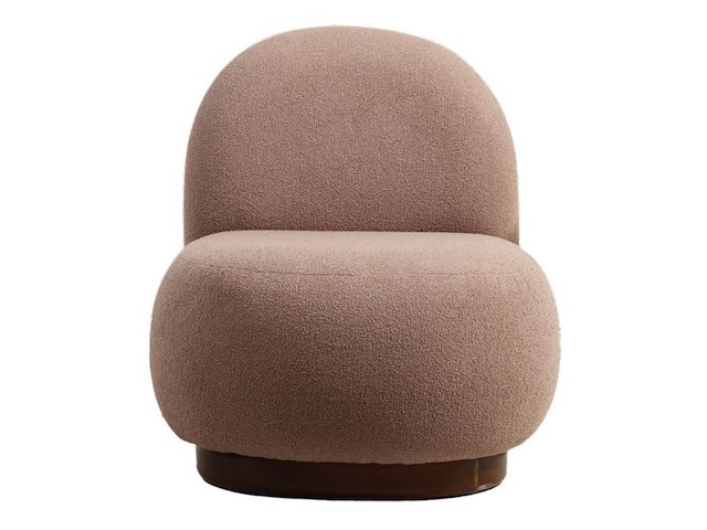 Tina wing chair | beukenhout / spaanplaat | cappuccino - afbeelding 3 van  4